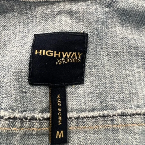 Highway Jeans Light Blue Denim Vest - Picture 4 of 4